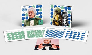 Doctor Who- Jon Pertwee Collection - 4LP Boxset on 140-Gram Green & Blue Colored Vinyl