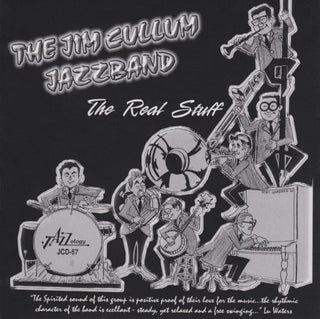 the album cover for Jim Cullum - The Real Stuff