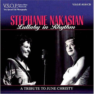the album cover for Stephanie Nakasian - Lullaby in Rhythm