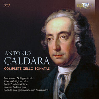 Francesco Galligioni- Caldara: Complete Cello Sonatas (CD)