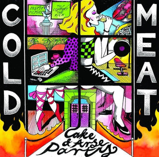 the album cover for Cold Meat - Cake & Arse Party
