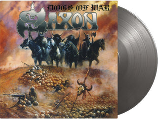 Saxon- Dogs Of War - Limited 180-Gram Silver Colored Vinyl