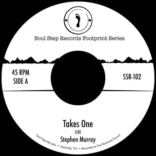 the album cover for Stephen Murray - Takes One B/W Tryin' Tryin'