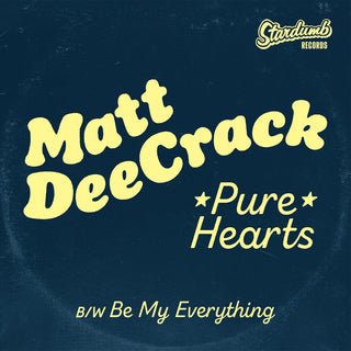 the album cover for Matt Deecrack - Pure Hearts [Clear Vinyl] (Grn)