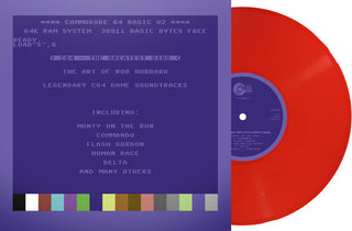 Rob Hubbard- C64 Greatest Sids: The Art Of Rob Hubbard - Limited To 100 Handnumbered Edition (Red Vinyl)