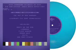 Rob Hubbard- C64 Greatest Sids: The Art Of Rob Hubbard - Limited To 100 Handnumbered Edition (Turquoise Vinyl)