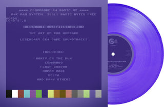 Rob Hubbard- C64 Greatest Sids: The Art Of Rob Hubbard - Limited To 100 Handnumbered Edition (Purple Vinyl)