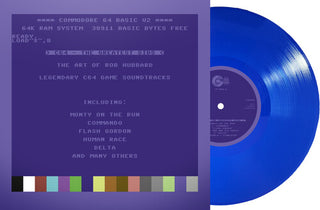 Rob Hubbard- C64 Greatest Sids: The Art Of Rob Hubbard - Limited To 100 Handnumbered Edition (Blue Vinyl)