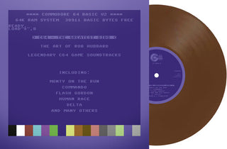 Rob Hubbard- C64 Greatest Sids: The Art Of Rob Hubbard - Limited To 100 Handnumbered Edition (Brown Vinyl)