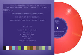Rob Hubbard- C64 Greatest Sids: The Art Of Rob Hubbard - Limited To 100 Handnumbered Edition (Light Red Vinyl)
