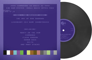 Rob Hubbard- C64 Greatest Sids: The Art Of Rob Hubbard - Limited To 100 Handnumbered Edition (Dark Grey Vinyl)