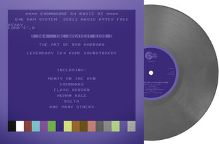Rob Hubbard- C64 Greatest Sids: The Art Of Rob Hubbard - Limited To 100 Handnumbered Edition (Grey Vinyl)