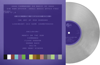Rob Hubbard- C64 Greatest Sids: The Art Of Rob Hubbard - Limited To 100 Handnumbered Edition (Light Grey Vinyl)