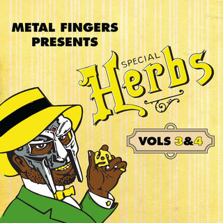 MF Doom- Metal Fingers Presents: Special Herbs Vol. 3 & 4 (CD)