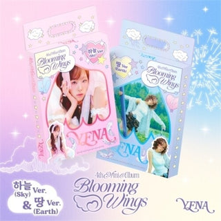 Choi Ye Na- Blooming Wings - Random Cover - incl. 80pg Photobook, Mini Posters, Sticker, 2 Photocard + Wings Key Ring