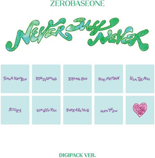 Zerobaseone- Never Say Never [DIGIPACK ver.]