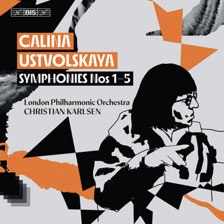 the album cover for Lpo - Galina Ustvolskaya: Syms Nos. 1-5