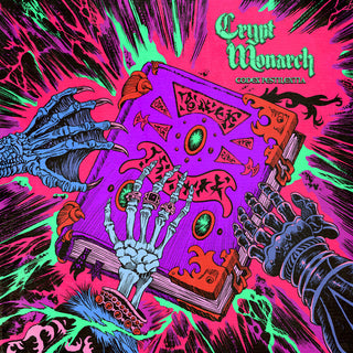 the album cover for Crypt Monarch - Codex Pestilentia