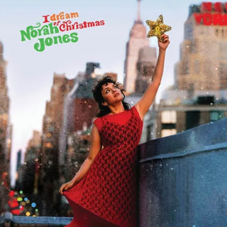 the album cover for Norah Jones - I Dream Of Christmas [Colored Vinyl] (Red)