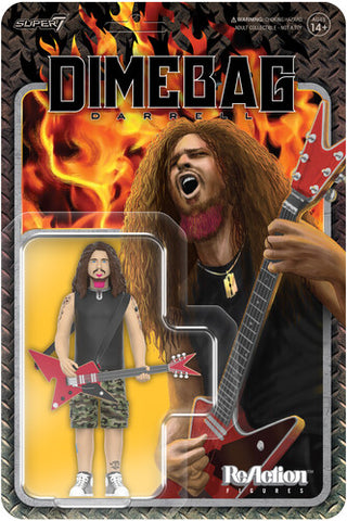 Super7: Dimebag Darrell ReAction Figures Wv1 - Culprit