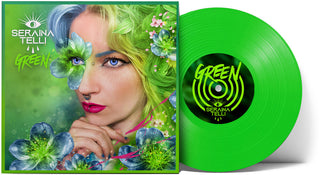 the album cover for Seraina Telli - Green [Colored Vinyl] (Grn)