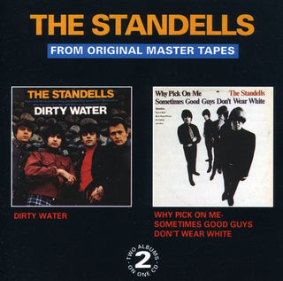 the album cover for The Standells - Dirty Water-Why Pick On Me-Sometimes Good Guys Don [Import]
