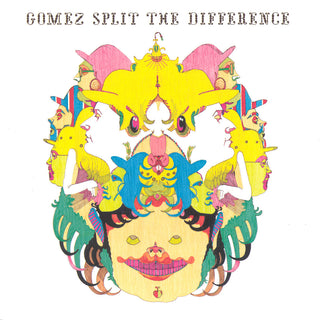 the album cover for Gomez - Split The Difference [Yellow Colored Vinyl]