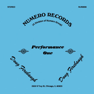 the album cover for Doug Firebaugh - Performance One