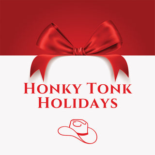 the album cover for Honky Tonk Xmas / Various - Honky-Tonk Holidays: Christmas Hits from Your Favorite Stars