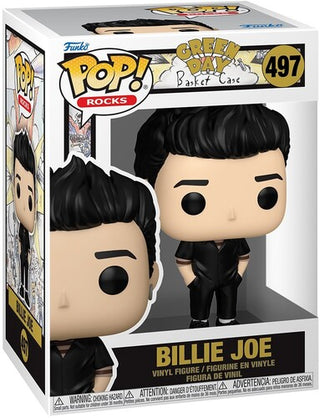 Funko- Funko POP! Rocks: Green Day - Billie Joe (Basket Case) (Vinyl Figure, Collectible)