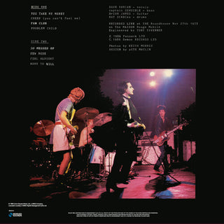 The Damned- Not The Captain's Birthday Party