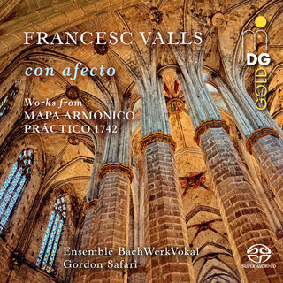 the album cover for Ensemble Bachwerkvokal - Con Afecto