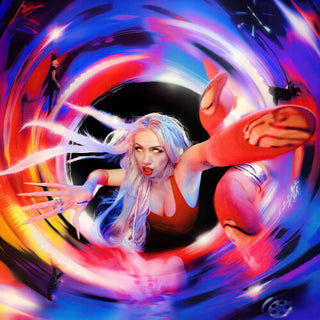 Sumo Cyco- Neon Void - Red Marble