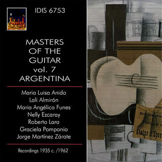 Maria Luisa Anido- Master of the Guitar, Vol. 7 - Argentina (CD)