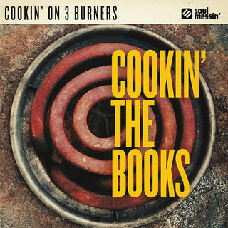 the album cover for Cookin' On 3 Burners - Cookin' The Books