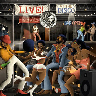 the album cover for Ankhlejohn / August Fanon - Live At The Disco [Limited Edition]