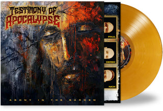 the album cover for Testimony Of Apocalypse - Agony In The Garden [Colored Vinyl]