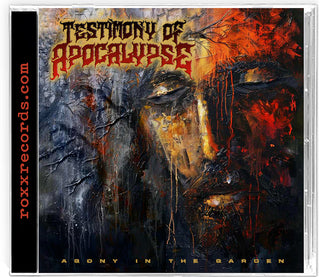 the album cover for Testimony Of Apocalypse - Agony In The Garden