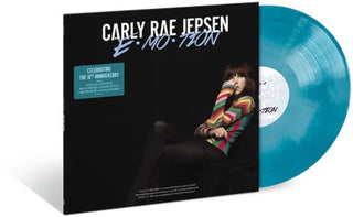 the album cover for Carly Jepsen  Rae - Emotion: 10th Anniversary (Blue) [Colored Vinyl] (Can)
