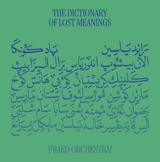 the album cover for Praed Orchestra - Dictionary Of Lost Meanings