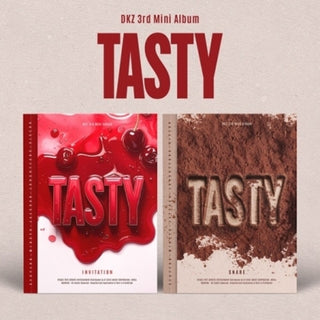 the album cover for DKZ - Tasty - Random Cover (Post) (Stic) (Phob) (Phot)