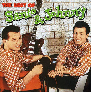 the album cover for Santo & Johnny - Best of