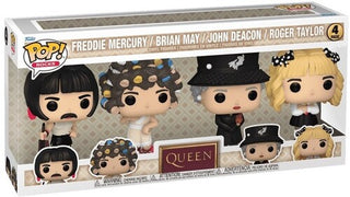 Funko POP! Rocks: Queen - I Want to Break Free (4 Pack)
