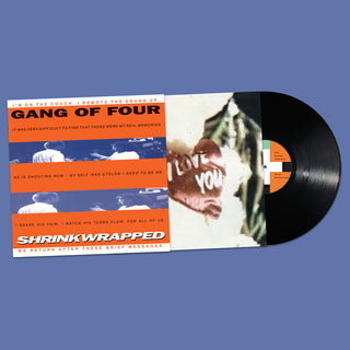 the album cover for Gang Of Four - Shrinkwrapped