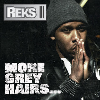 the album cover for Reks - More Grey Hairs - Alternate Cover Edition