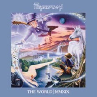 the album cover for Pendragon - World (Blue) [Colored Vinyl] [180 Gram] (Etch) (Uk)