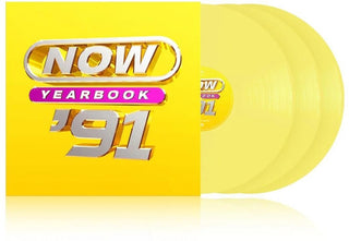 the album cover for Now Yearbook 1991 / Various - Now Yearbook 1991 / Various [Colored Vinyl] (Ylw) (Uk)