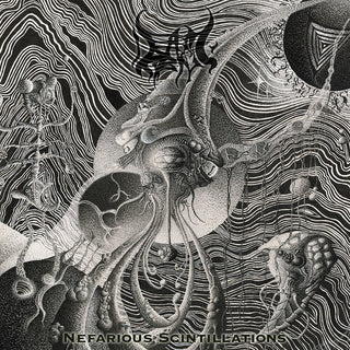 the album cover for Dead And Dripping - Nefarious Scintillations