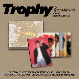 the album cover for 82major - Trophy - Classic Version (W/Book) (Post) (Stic)