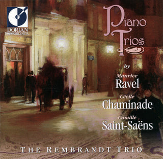 the album cover for The Rembrandt Trio - Piano Works